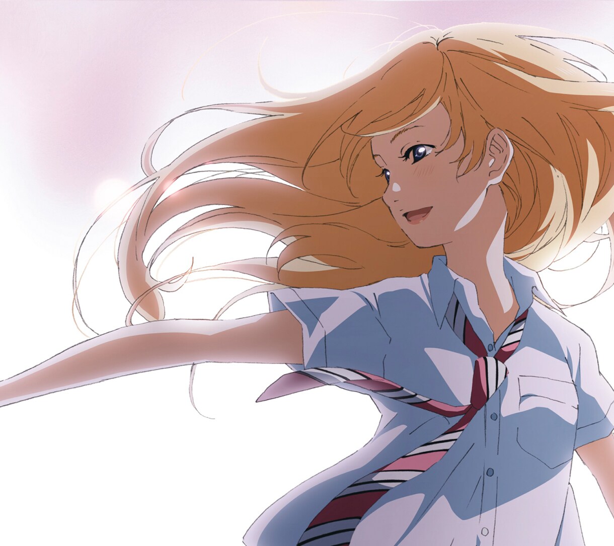 wacci「キラメキ」期間限定生産盤ジャケット (c)新川直司・講談社 / 「四月は君の嘘」製作委員会