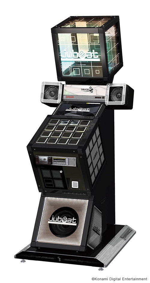 アーケードゲーム「jubeat saucer fulfill」筐体