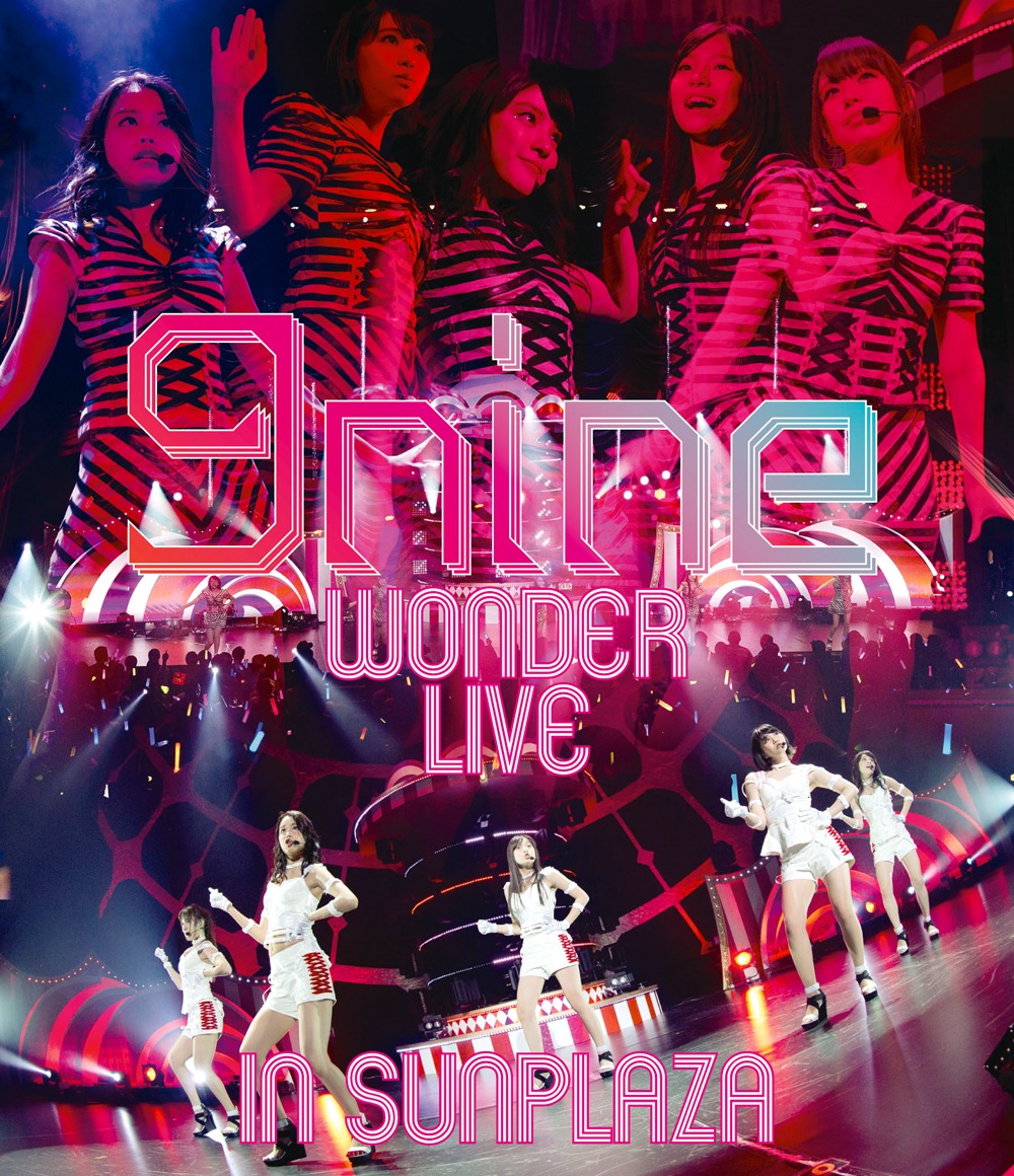 9nine「9nine WONDER LIVE in SUNPLAZA」Blu-ray通常仕様ジャケット