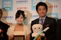 橋本環奈と坂上忍。