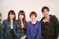 左から深川麻衣、高山一実、住岡梨奈、K。