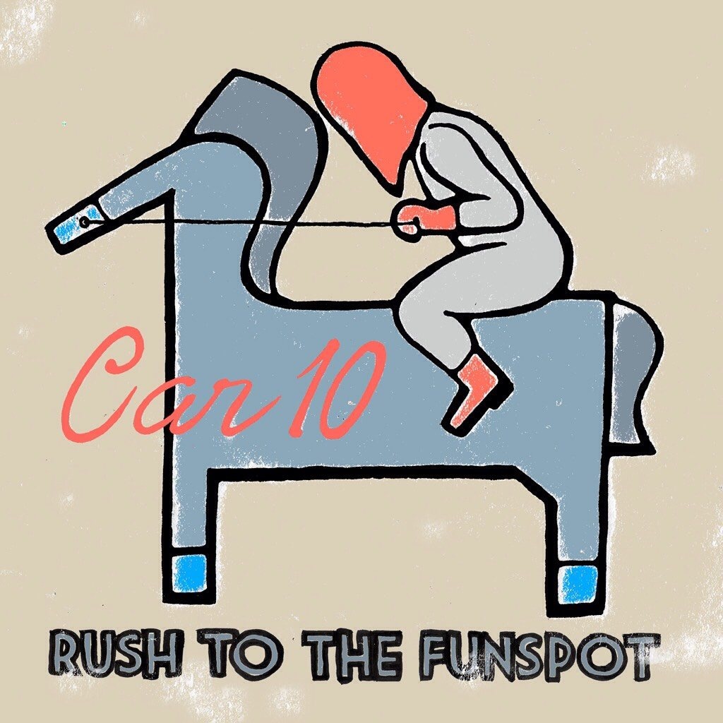 CAR10「RUSH TO THE FUNSPOT」ジャケット