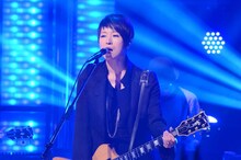 ライブコーナーでの椎名林檎。(c)日本テレビ