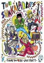 SHAKALABBITS「SHAKALABBITS LIVE DVD『THANK YOU★AX!! -LAST PARTY-』」通常盤ジャケット