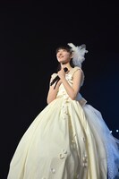 2014年11月8日に兵庫・神戸ワールド記念ホールにて行われた単独公演「私立恵比寿中学 東西大学芸会2014『エビ中のおもちゃビッグガレージ』」での松野莉奈。