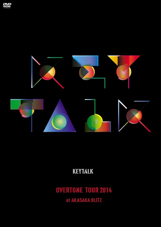 KEYTALK「OVERTONE TOUR 2014 at AKASAKA BLITZ」初回限定盤ジャケット