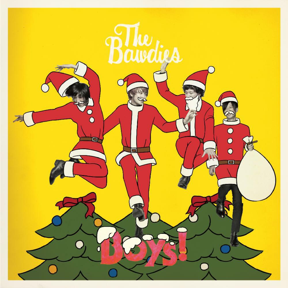 THE BAWDIES「Boys!」タワーレコード版クリスマスカード