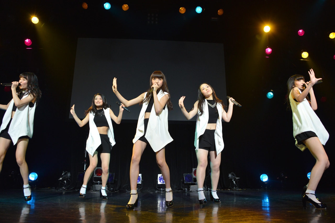 東京女子流「HARDBOILED NIGHT 第5夜『Promised Land 約束の地』」の様子。