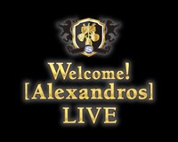 「Welcome![Alexandros]LIVE」ロゴ