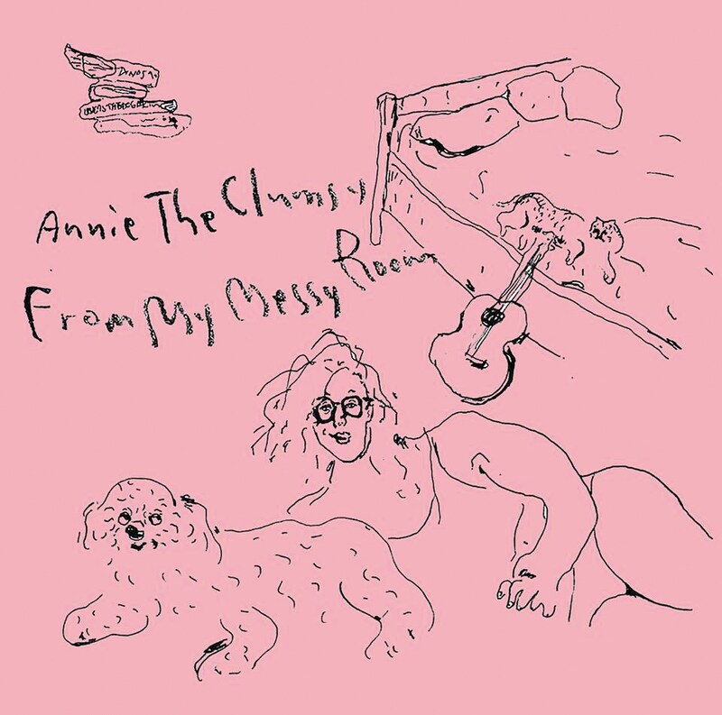 annie the clumsy「from my messy room」ジャケット