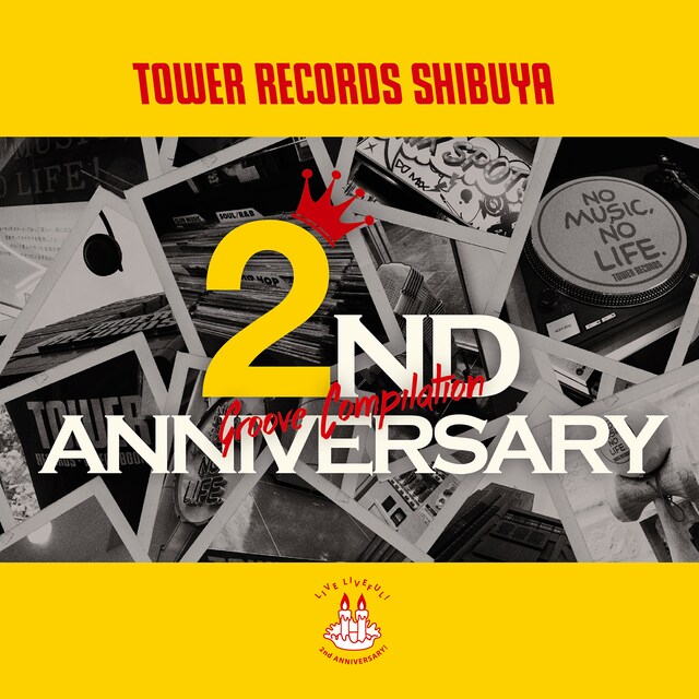 V.A.「TOWER RECORDS SHIBUYA 2nd ANNIVERSARY GROOVE COMPILATION」ジャケット