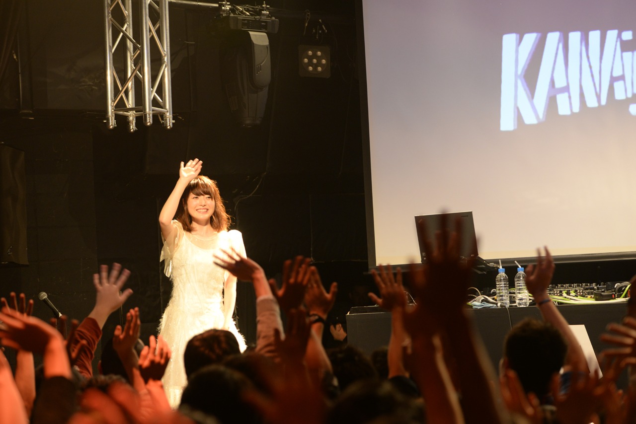 花澤香菜「KANAight」の様子。