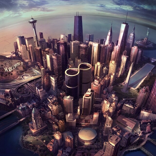 Foo Fighters「Sonic Highways」ジャケット