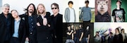 Foo Fightersとコメントを寄せたアーティストたち。