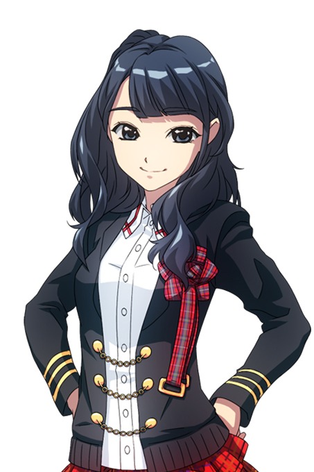 「ハロプロタップライブ」より、福田花音（スマイレージ）のイラスト。
