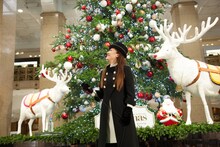 日本橋タカシマヤでシークレットイベントを行った平原綾香。