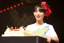 「女子力を上げる」と語る秋本帆華。