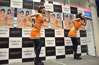 バニラビーンズ「有頂天ガール」リリースイベントの様子。