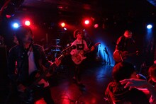 BLUE ENCOUNT「TOUR2014 ROOKIE'S HIGH」宮城・HooK SENDAI公演の様子。