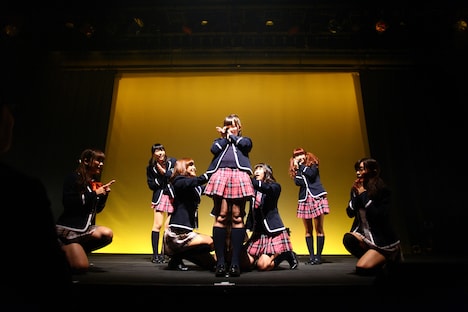 LinQ新木さくら生誕公演「SAKURA満開宣言!!」の様子。