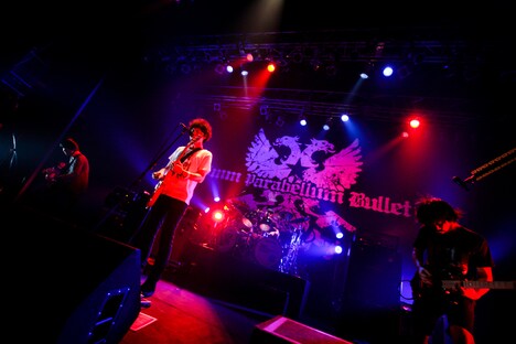 11月15日に神奈川・CLUB CITTA'で行われた9mm Parabellum Bullet「Next Bullet Marks Tour 2014」の様子。 （撮影：西槇太一）