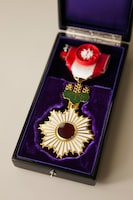 加山雄三が受章した旭日小綬章。