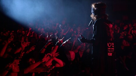 黒夢「The second coming of 1996『BOYS ONLY』」愛知・DIAMOND HALL公演の様子。（撮影：今井俊彦、青木早霞）