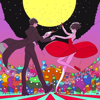 星野源オフィシャルサイトのトップページを飾る、市川春子の描き下ろしイラスト。