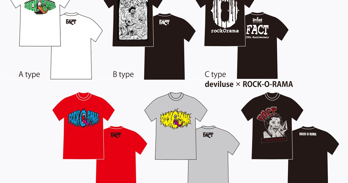 FACTイベント無料Tシャツのデザイン公開、Ken Bandと対談も - 音楽ナタリー