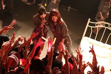 左からももぴ、しふぉん。（撮影：後藤壮太郎）