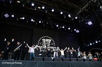 「FUJI ROCK FESTIVAL'14」でのROUTE 17 Rock'n'Roll ORCHESTRA。