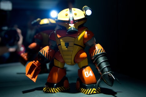 トータス松本（ウルフルズ）のガンプラ作品。