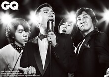 ウルフルズのポートレイト。『GQ JAPAN』2015年1月号 PHOTO：Hiroshi Kutomi（No.2）(c)2015 CONDE NAST JAPAN. All rights reserved.