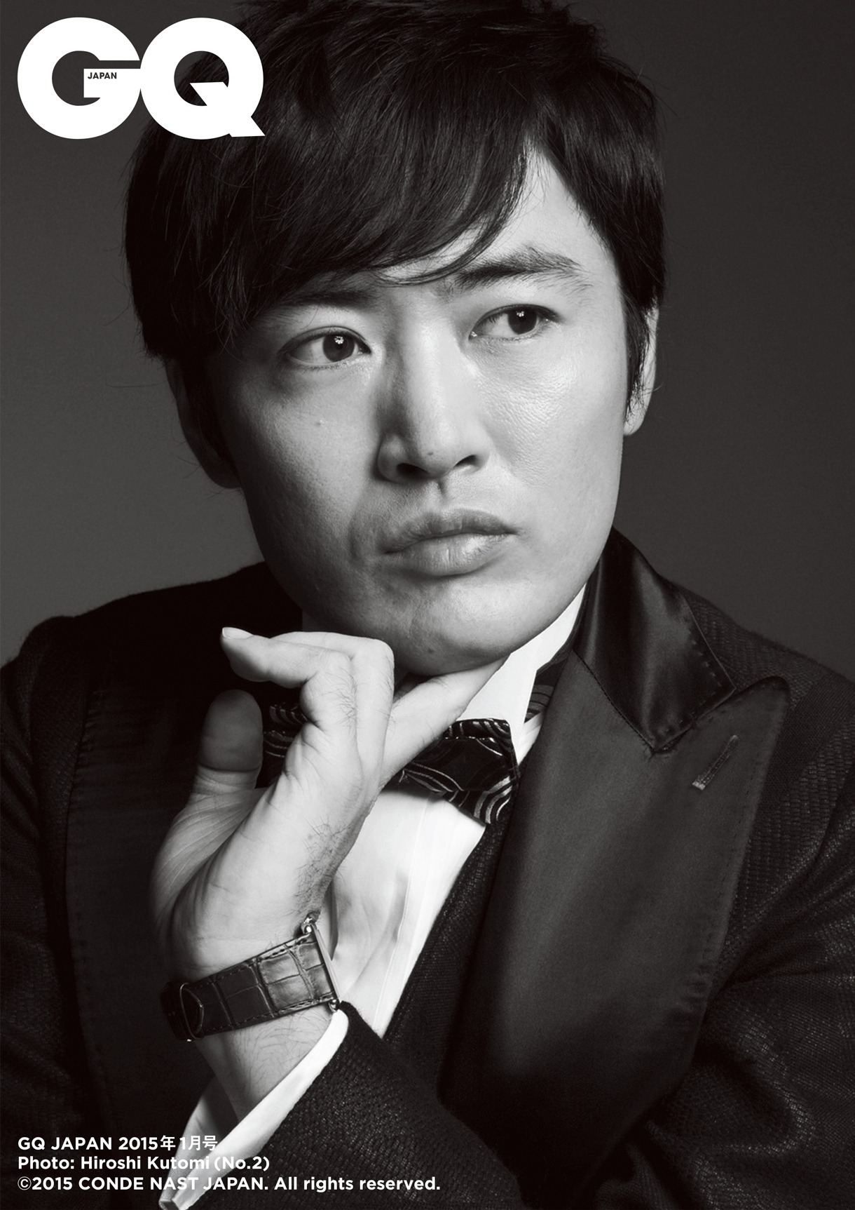 劇団ひとりのポートレイト。『GQ JAPAN』2015年1月号 PHOTO：Hiroshi Kutomi（No.2）(c)2015 CONDE NAST JAPAN. All rights reserved.