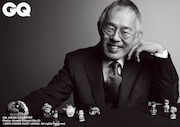 鈴木敏夫のポートレイト。『GQ JAPAN』2015年1月号 PHOTO:Hiroshi Kutomi(No.2)(c)2015 CONDE NAST JAPAN. All rights reserved.