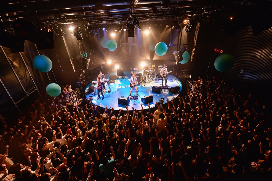 「SPACE SHOWER TV “LIVE with YOU”～HY～」の模様。