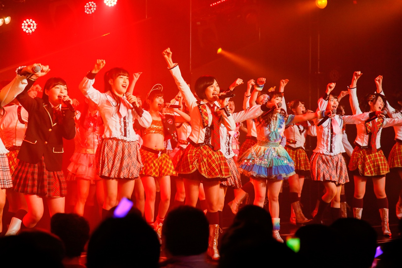 HKT48「HKT48劇場 3周年記念特別公演」の様子。(c)AKS