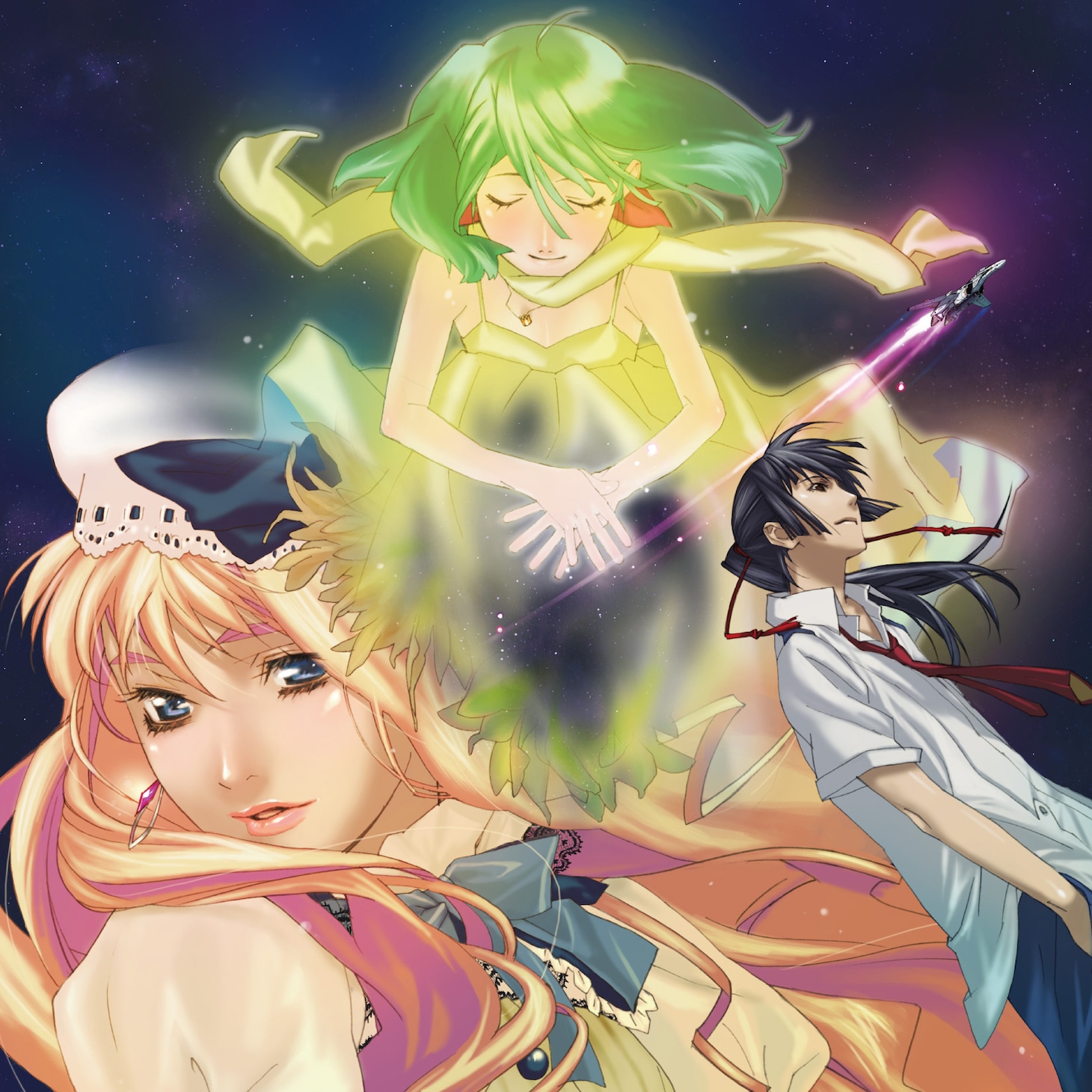 V.A.「マクロスF O.S.T.2 娘トラ☆」ジャケット