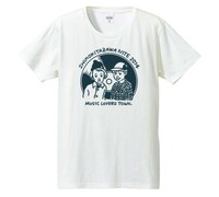 「THEラブ人間決起集会『下北沢にて'14』」オフィシャルTシャツのデザイン。