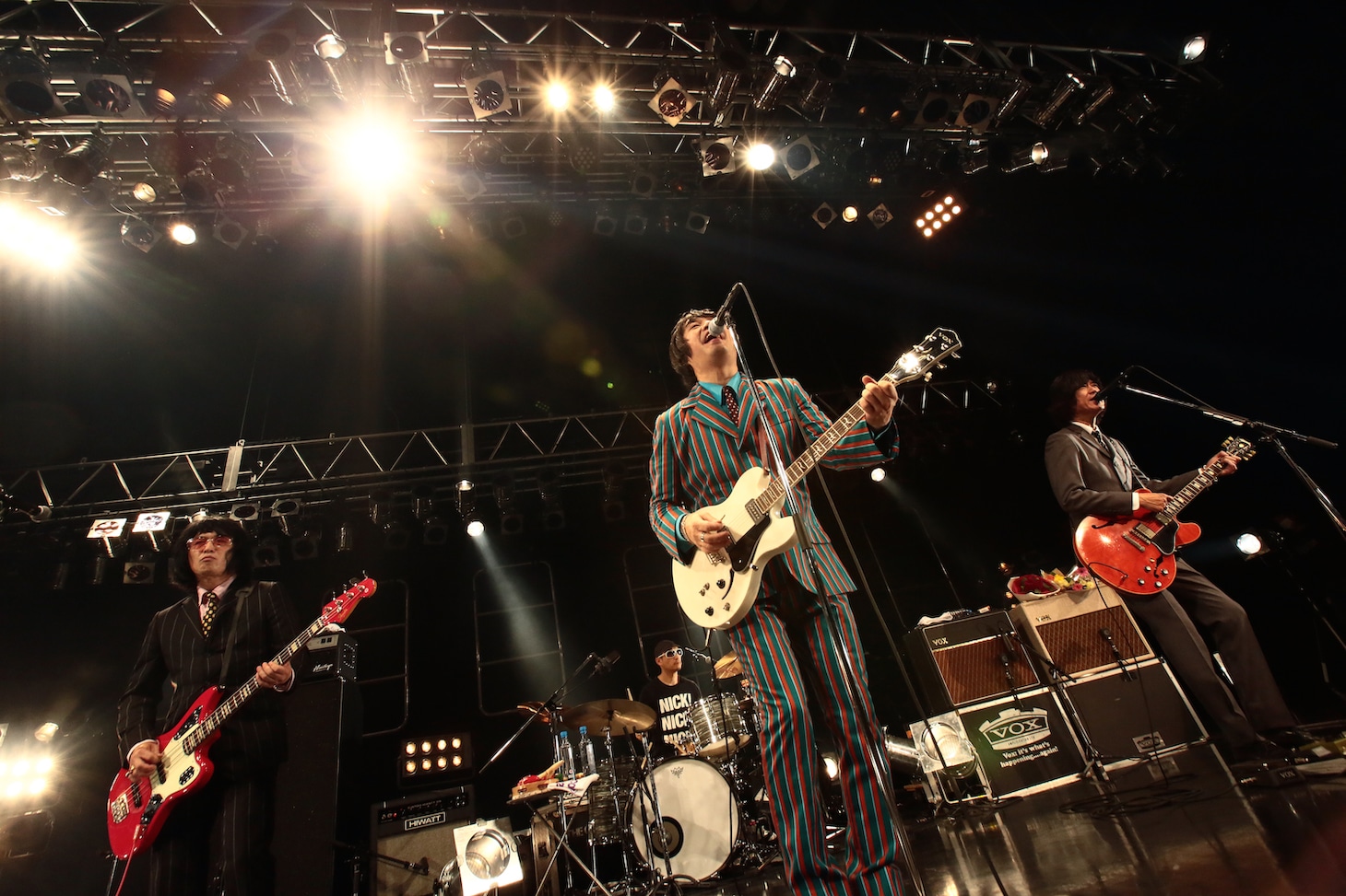 THE COLLECTORS「THE COLLECTORS TOUR 2014 "DA! DA!! DA!!!"」東京・Zepp DiverCity TOKYO公演の様子。（撮影：柴田恵理）