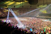 ももいろクローバーZ「女祭り2014 ～Ristorante da MCZ～」の様子。