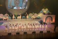 「アイドリング!!!14thLIVE 井の中のアイドリング!!! 大海でバタアシング!!! ～菊地亜美アイドル卒業までのカウントダウン～」の様子。