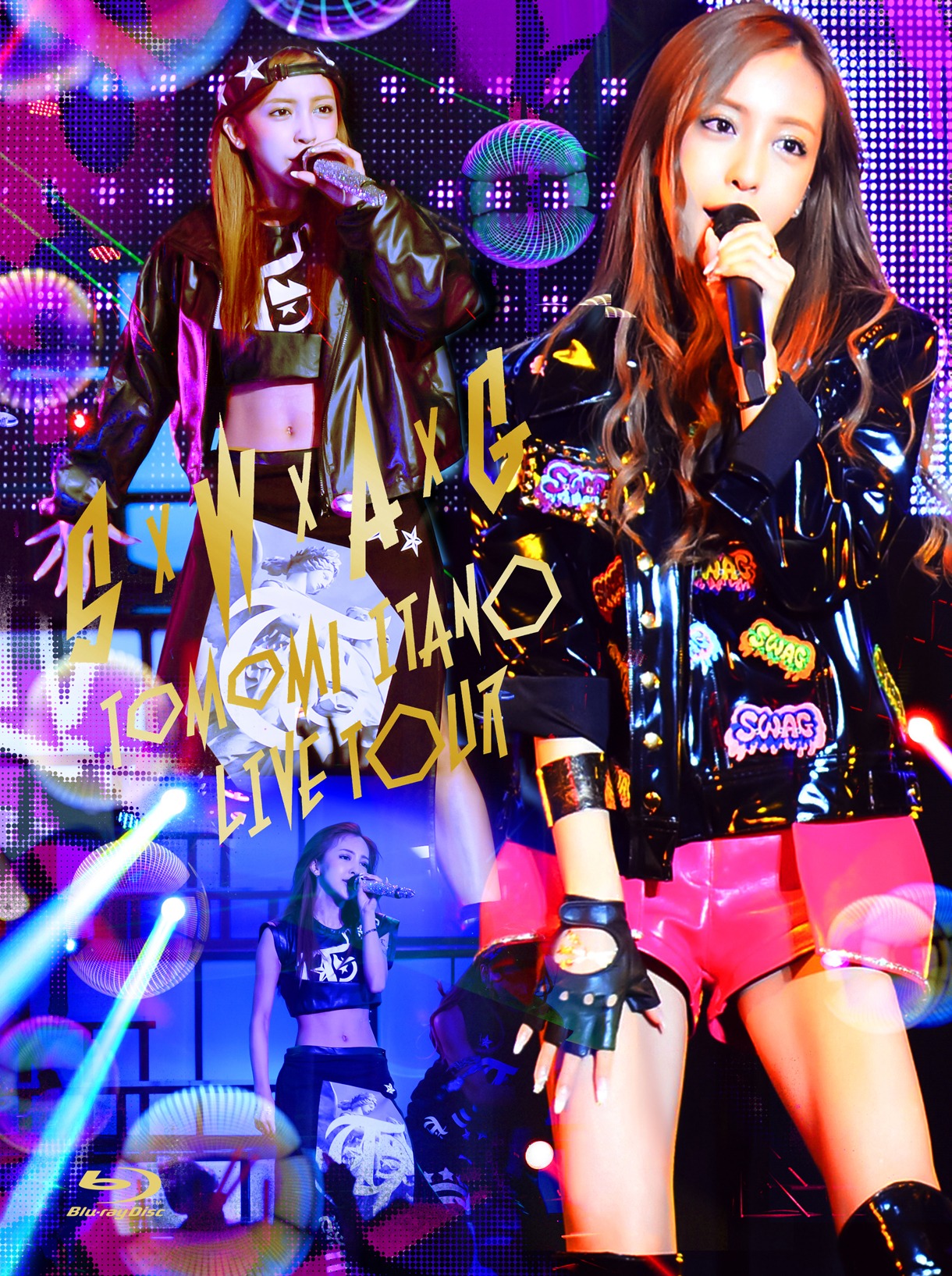板野友美「Tomomi Itano Live Tour～S×W×A×G～」Blu-rayジャケット