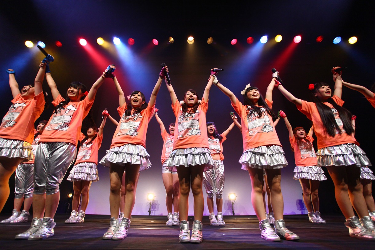 「LinQ Qty Hyper Live 2014」の様子。