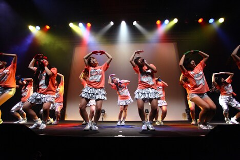 「LinQ Qty Hyper Live 2014」の様子。