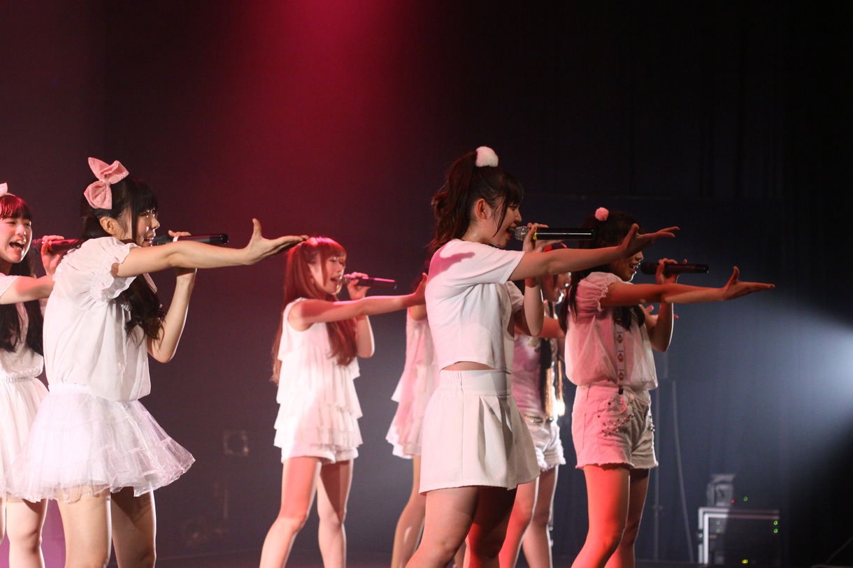 「LinQ Qty Hyper Live 2014」の様子。