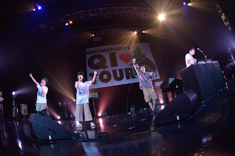 group_inouと“新進気鋭のフィーメールラッパー”。(撮影:古溪一道)