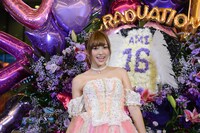 アイドリング!!!14th LIVE 井の中のアイドリング!!!大海でバタアシング!!!菊地亜美アイドル卒業までのカウントダウン」夜公演での菊地亜美。