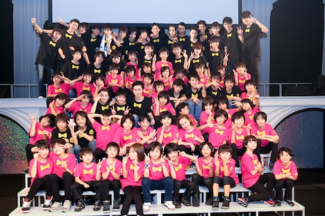 EBiDAN 39 & KiDS「星男祭2014」終了後の記念写真。