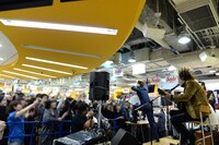 「SA 重大プロジェクト始動会見イベント」の様子。